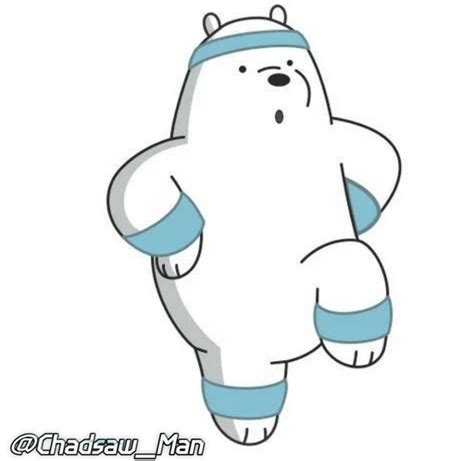 Pin De Kevin Zoldyck En Ice Bear Pegatinas Bonitas Oso Polar Dibujo