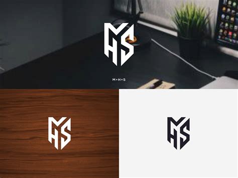 MHS Monogram logo by Enwirto on Dribbble