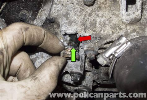 Mercedes Benz W211 Coolant Temperature Sensor Replacement 2003 2009