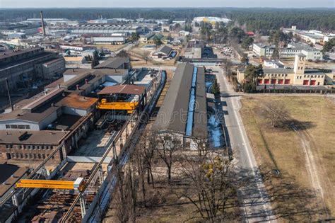 Area Of Former Huta Stalowa Wola In Poland Editorial Stock Image