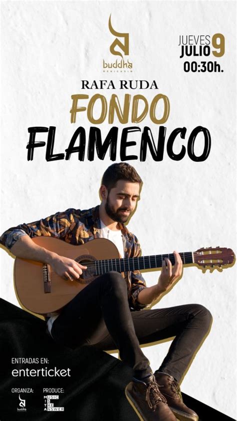 Fondo Flamenco En Concierto Rafa Ruda Enterticket