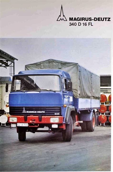 Magirus Deutz 340D 16FL Kamyon ILL A 708 Kamyon Araba