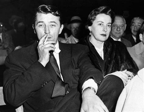 Robert Mitchum And His Wife Dorothy By New York Daily News Archive