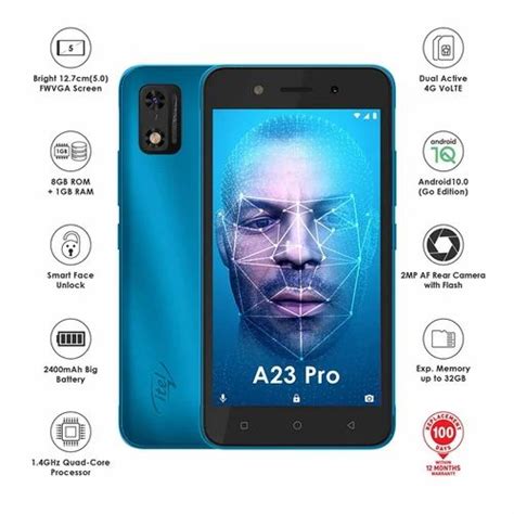 Itel A23 Pro Jio 1gb Ram 8 Gb Storage 5 Bright Display L5006c