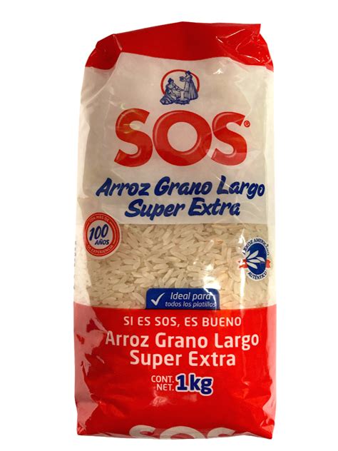 Arroz Sos Kg Grano Largo