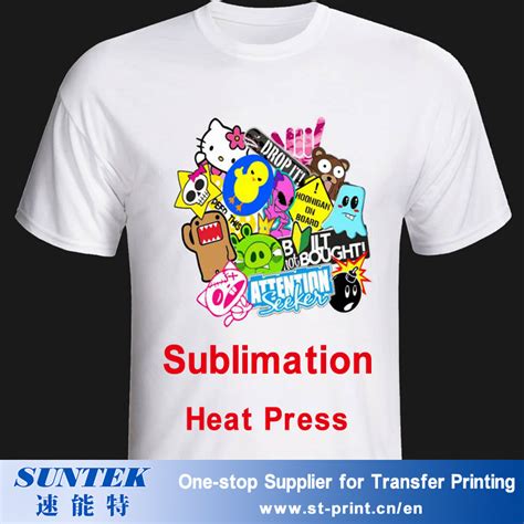 Heat Transfer Sublimation Blank Plain Polyester Cotton T Shirt