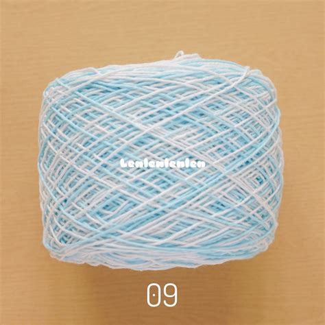 Sợi Cotton Việt Nam Loang 1mm CTVN 1mm thú bông túi mũ áo bikini Len Lẻn Lèn Len Shop Shopee