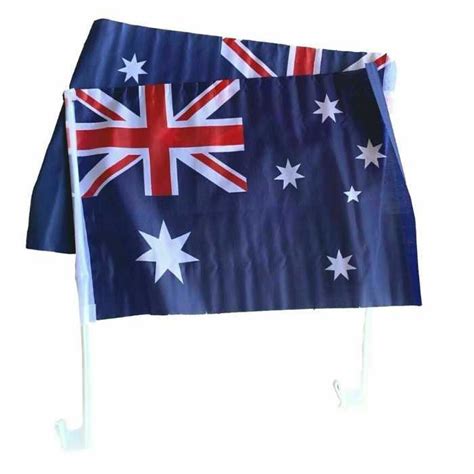 Australia Day Car Flag 2 Pack The Organised Auto