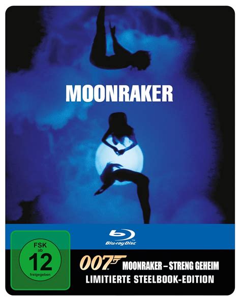 James Bond Moonraker Streng Geheim Blu Ray Steelbook