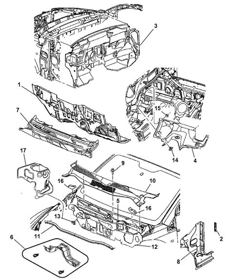 Exploring The Body Parts Diagram Of The 2012 Chrysler Town And Country