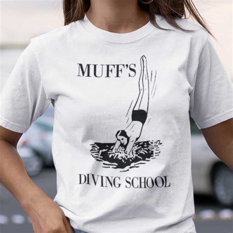 Muff's Diving School Shirt Adult Muff Diver Tee