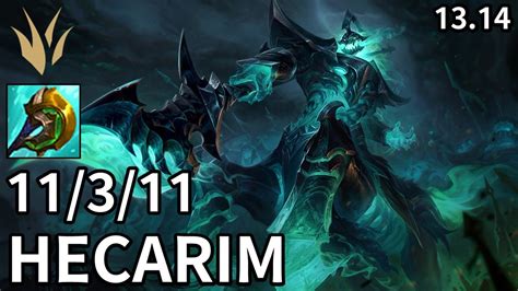 Hecarim Jungle Vs Karthus Kr Challenger Patch Youtube