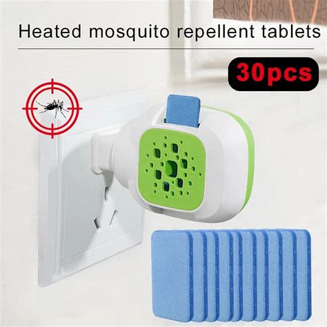 Acdanc 30pcs Mosquito Repellent Tablets Sheet Anti Mosquito Pest