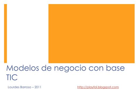 Nuevos Modelos De Negocio Ppt