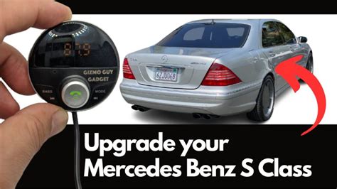 Upgrade Your Mercedes Benz S Class Radio Add Bluetooth Music