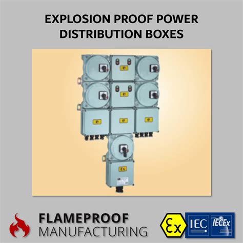 Explosion Proof Power Distribution Boxes Electromagnetic Starting