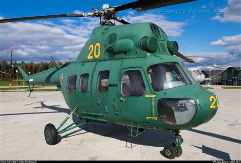 20 Soviet Union Air Force PZL Swidnik Mi 2U Hoplite Photo By Stefan