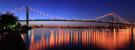 Ambassador Bridge, Detroit, Michigan by Jumper