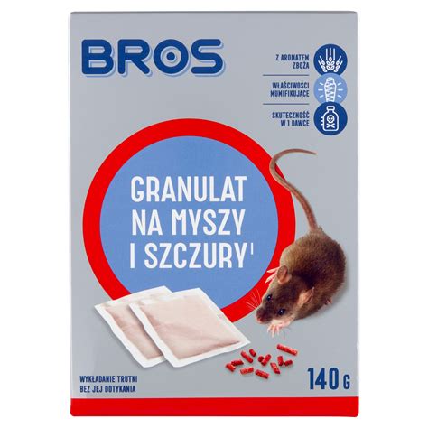 GRANULAT NA MYSZY I SZCZURY BROS 140G 13474958152 Allegro Pl