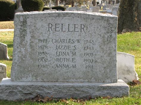 Elizabeth S Lizzie Geesaman Reller M Morial Find A Grave