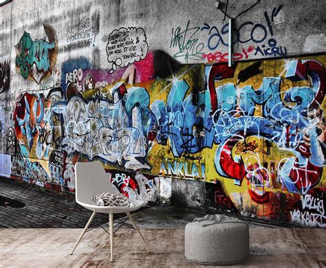 3D Street Graffiti 031 Wall Murals | AJ Wallpaper