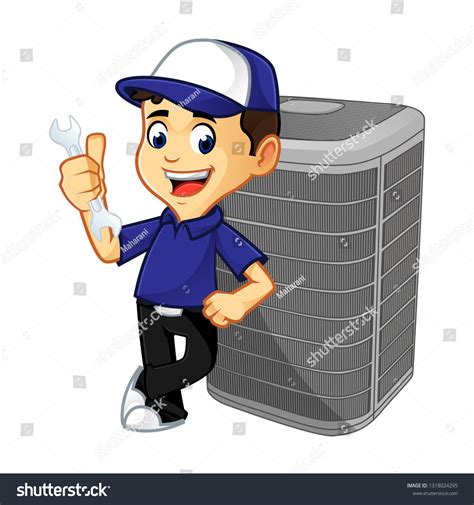 Air Conditioner Cartoon Stock Vectors Images Vector Art