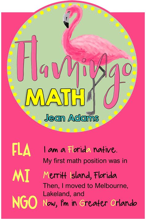 Blog Flamingo Math With Jean Adams Math Blog Secondary Math