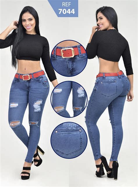 Venta Jean Para Dama Levanta Cola En Stock