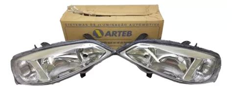 Par Farol Astra 99 A 02 Original Arteb C Motor Reg Elétrica