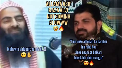 Allama Asif Raza Alvi Reply To Molvi Best Replyy Everrr Newvideo