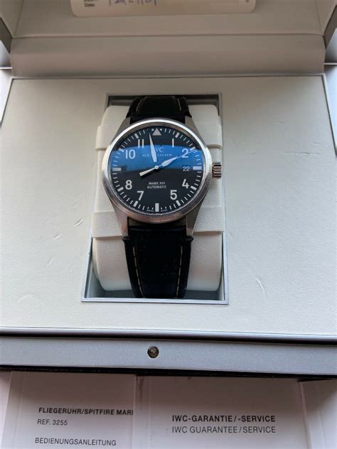 Iwc Pilot Mark Xvi Automatic Watch Refiw3255 01 With Box And Papers