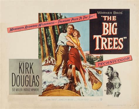 The Big Trees 1952 Movie Posters Big Tree Movie Posters Vintage