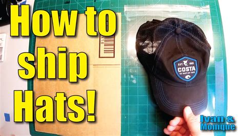 How To Ship Baseball Hats For Ebay And Mercari Cheap And Fast Youtube