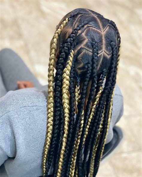 Dazzling Blonde Knotless Braids To Try Now Blackshome