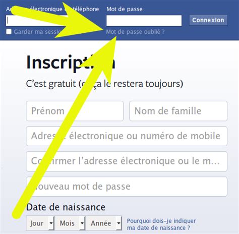 Se Connecter A Facebook Sans Mot De Passe