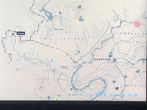 Rdr2 Torn Treasure Map 1 - Maps For You