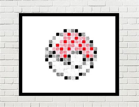 Pokemon pokeball, pokeball art, pokeball poster, pokeball print ...