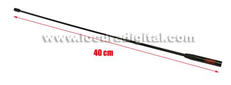 DIAMOND SRH771 144/430 dual-band antenna. With a gain of 2.15 dBi Co