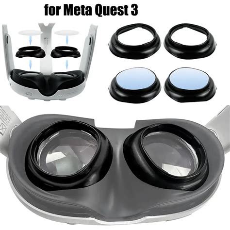 Marco De Cubierta Protectora De Lente Para Meta Quest 3 Accesorios