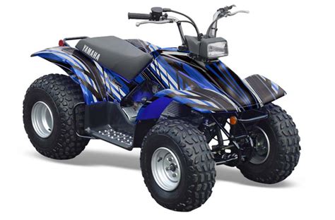 Yamaha Breeze Atv Graphic Kit In Line Blue