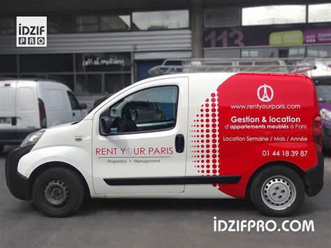 Idzif Pro Publicit Sur Voiture Entreprise