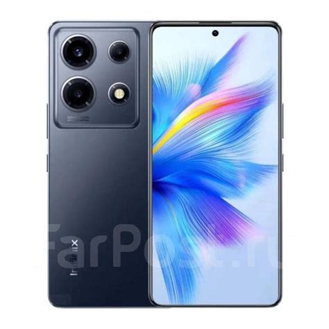 Смартфон Infinix Note 30 Vip 8/256Gb Чёрный, 6.67", черный, новый, под ...