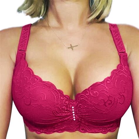 Plus Size 38D 46D Women Sexy Cotton Push Up Bra Healthy Bra Walmart