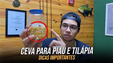 COMO FAZER CEVA PARA PIAU E TILÁPIA DICAS IMPORTANTES YouTube