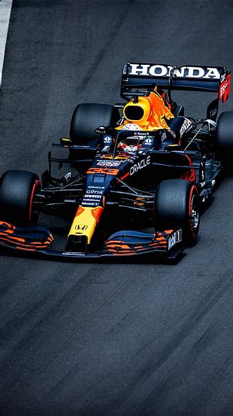 Max Verstappen Close Up Red Bull Racing Rb16b 2021 F1 Cars Formula