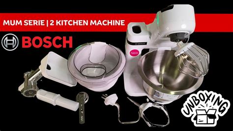 Stand Mixer BOSCH MUM Serie 2 Kitchen Machine Baking Sensation