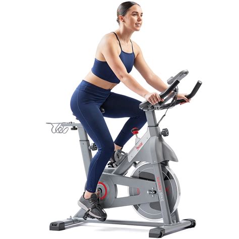 Smart Magnetic Belt Drive Indoor Cycling Exercise Bike | Sunny Health ...