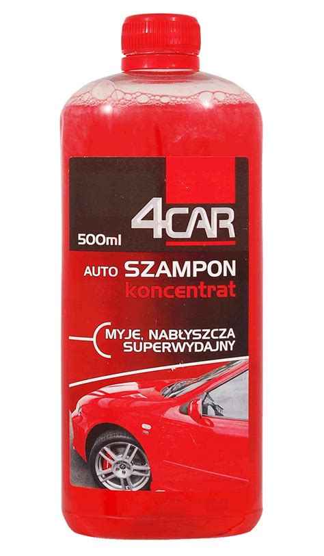 AUTO SZAMPONKONCENTRAT, 500ml | 4CAR – kosmetyki, akcesoria samochodowe ...
