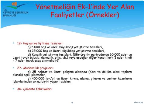 ÇED VE ÇEVRE İZİNLERİ ŞUBE MÜDÜRLÜĞÜ PDF Free Download