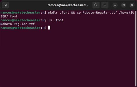 How To Convert Fonts To Ttf Format In Ubuntu Make Tech Easier
